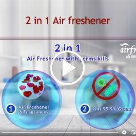 2 in 1 Air freshener